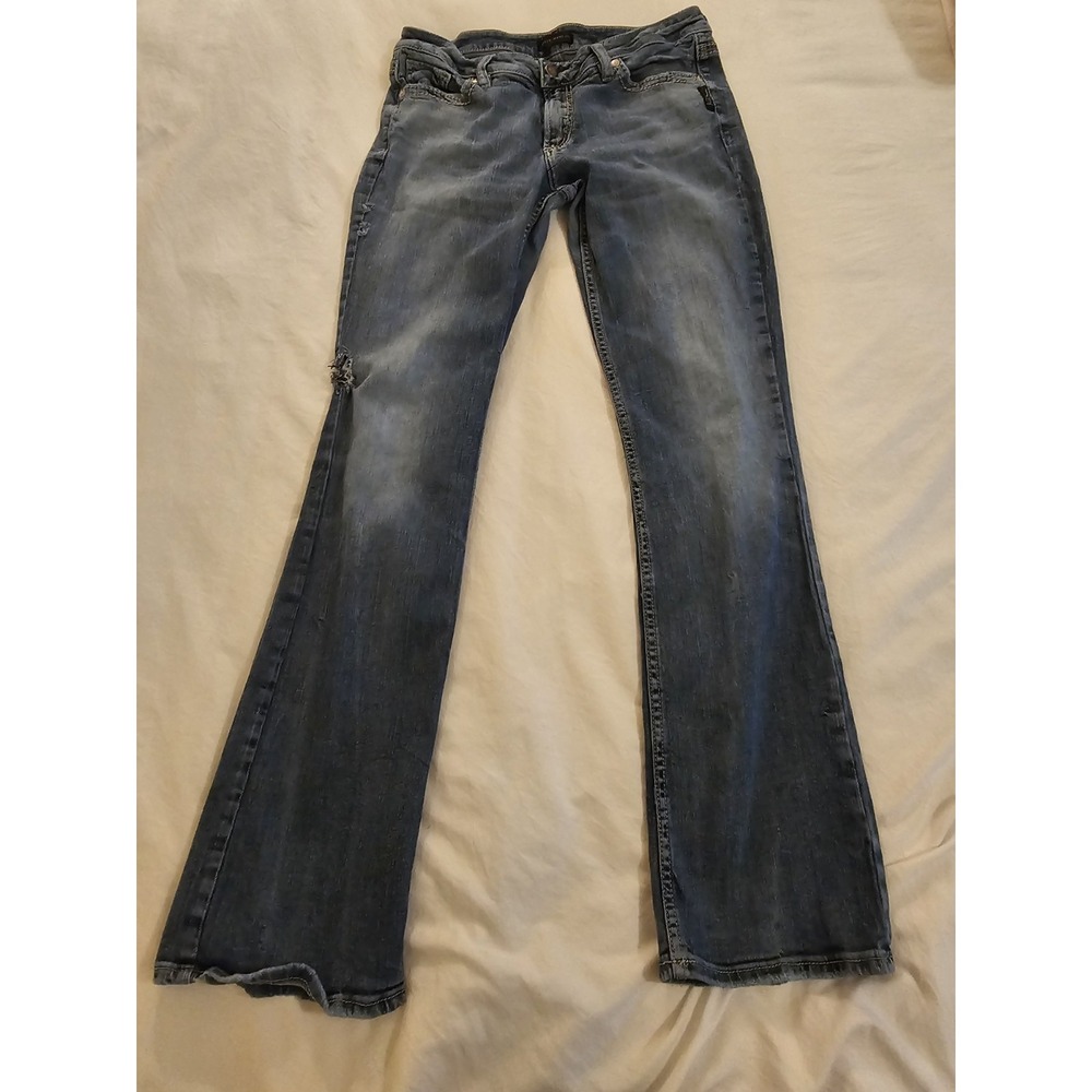 Silver Jeans Co Suki Slim Boot Jeans Women's W31 Dark Wash - Picture 8 of 9